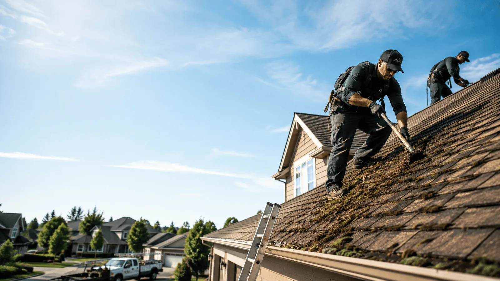 Roof Moss Removal in Bowie, MD near me